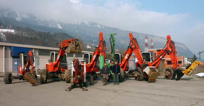 Jean-marc BAZ travaux de pelles araignée