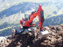 Jean-Marc Baz pelles araignées en montagne