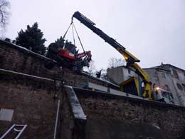 Jean-Marc Baz pelles araignées en ville